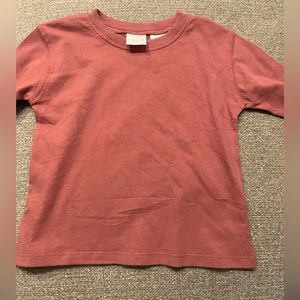 Long Sleeve Tee- Rust Color